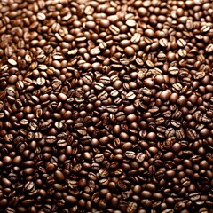 Fototapeta premium Roasted Coffee Beans Background Texture