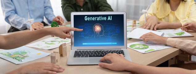 Generative AI virtual assistant tools for prompt engineer and user for ease of engage artificial...