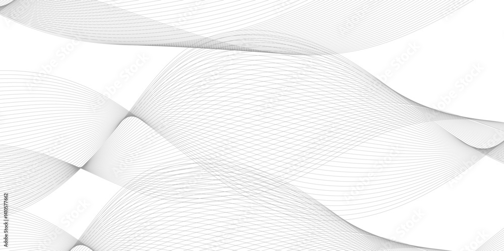 Poster abstract grey, white smooth element swoosh speed wave modern stream transparent background. abstract