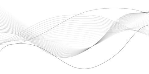 Abstract background with business lines. Technology, data science, geometric border pattern. Isolated on white background. Vector illustration.