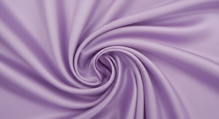 Swirling Lavender Fabric Texture with Elegant Silk Drapes