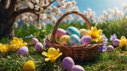 Warm Easter Monday Interior with Traditional Holiday Decor 33