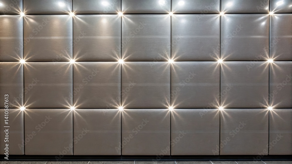 Aufkleber a medium closeup of an innovative wall covering featuring embedded photocatalytic compounds with lig