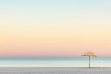 Solitude in Style: Red Accent on a Dreamy Portuguese Beach

