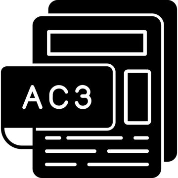 AC3 File Icon