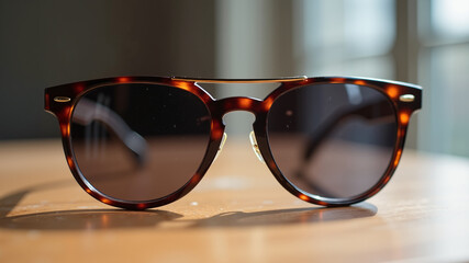 A pair of stylish sunglasses.