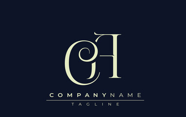 CA abstract Logo. Elegantly Designed Minimalist Monogram Logo with Stylish Lettering. Sophisticated and sleek minimalist monogram showcasing unique lettering design.