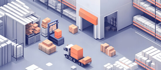 Warehouse Logistics and Distribution Center