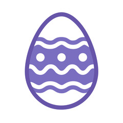 egg soft pastel colors icon, easter egg vector illustration, Cute easter egg Theme design
