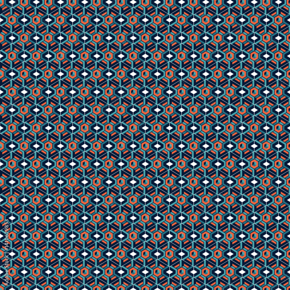 Poster dimensional designs patterns design
