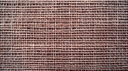 Fototapeta premium Brown Burlap Texture Seamless Pattern Background
