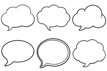 bundle of chat cloud, chat bubble