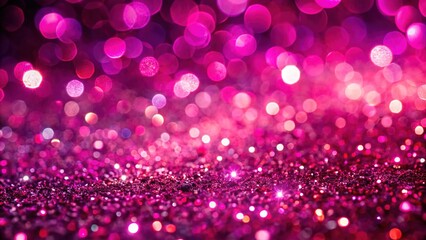 Magenta Glitter Sparkle Abstract Background