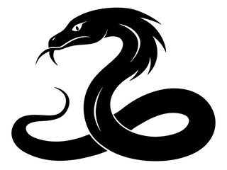 Snake Silhouette Vector Design, Snake SVG