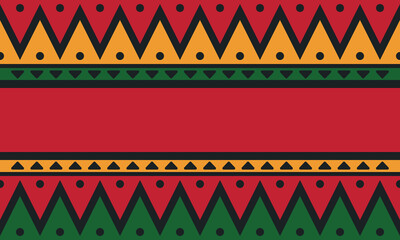 Beautiful geometric background. Figures of different shapes. Tribal form. Flowers. Geometric design. Creative textures. Colorful art. Modern graphic poster. Retro color. Vector illustration