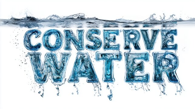 Conserve Water Week. 