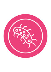 Bacteria Icon