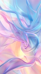 Elegant Abstract Fluid Designs in Soft Hues and Bold Gradients: A Modern Visual Collection