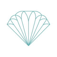 diamond on white background