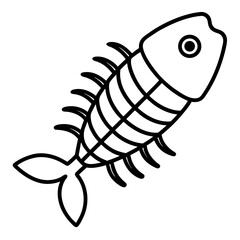 vector illustration of cartoon worm