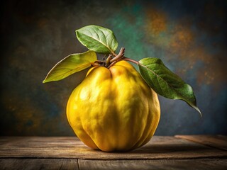 Quince Fruit Still Life, Fresh Produce, Autumn Harvest