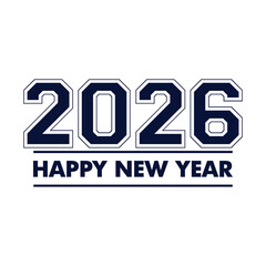 Happy New Year 2026 Design