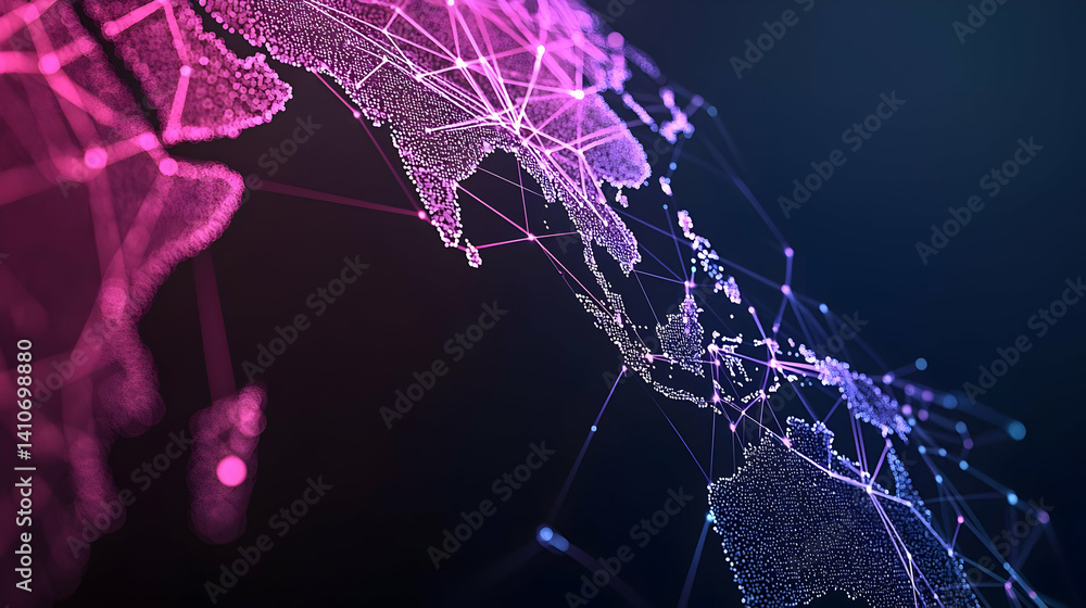 Poster abstract global network visualization