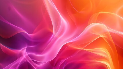 Obraz premium Elegant Abstract Fluid Designs in Soft Hues and Bold Gradients: A Modern Visual Collection