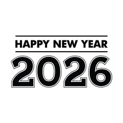 Happy New Year 2026 Design