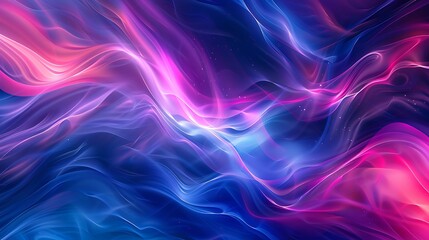 Obraz premium Elegant Abstract Fluid Designs in Soft Hues and Bold Gradients: A Modern Visual Collection