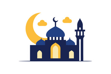 taj mahal vector illustration