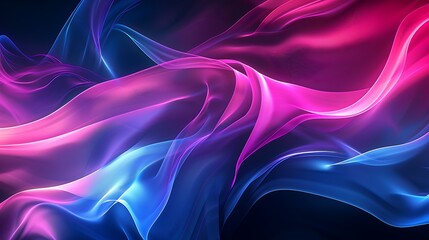 Obraz premium Elegant Abstract Fluid Designs in Soft Hues and Bold Gradients: A Modern Visual Collection