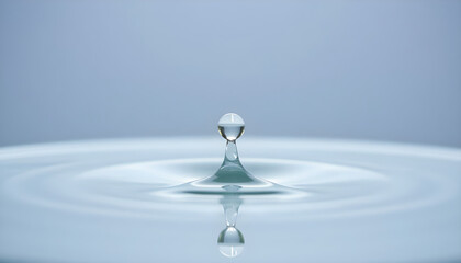 drop of water that is in the water