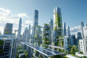 Fototapeta premium Vertical Garden Metropolis​