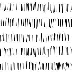 Abstract doodle line seamless pattern