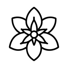 delphinium flower line drawn vector art - illustration delphinium flower isolated transparent background