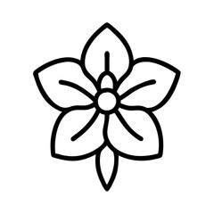 delphinium flower line drawn vector art - illustration delphinium flower isolated transparent background