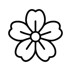 forget me not flower line drawn vector art - illustration forget me not flower isolated transparent background