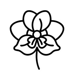 lamium deadnettle flower line drawn vector art - illustration lamium deadnettle flower isolated transparent background