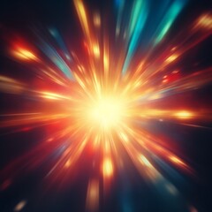 abstract explosion background