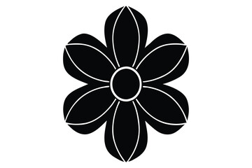 Daffodil silhouette, daffodil illustration spring silhouette, floral outline, Daffodil silhouette Icon