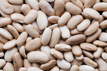 A full frame of dried beans
