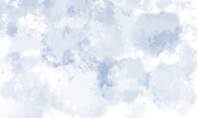 White fluffy clouds in blue sky. Clouds Background illustration