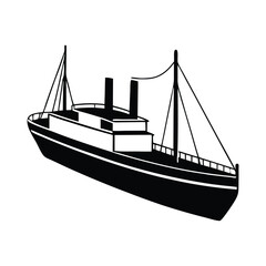 Vehicles and Transport Silhouette Vector