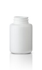 small plastic medicine bottle