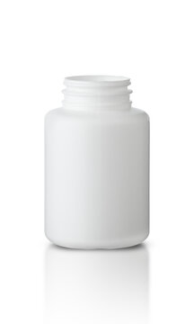 small plastic medicine bottle