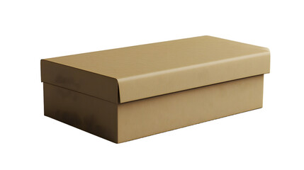 A sleek closed cardboard box with a minimalist design ideal for packaging storage and gift