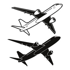 Vehicles and Transport Silhouette Vector