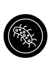 Bacteria Icon