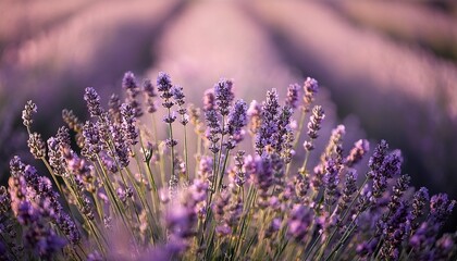 Fototapeta premium close up shot of lavender flowers